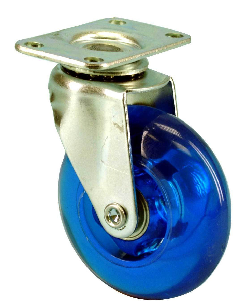 "Swivel 2 1/2"" caster with 2 1/2 x 7/8"" ICE wheel" Alberta Casters