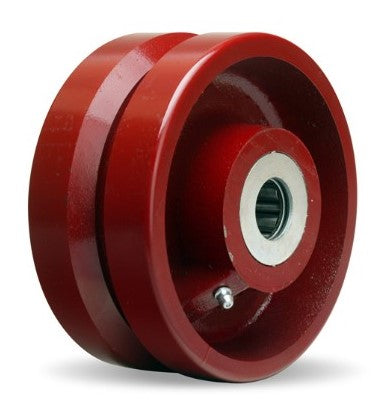 5x2 ductile v-groove wheel