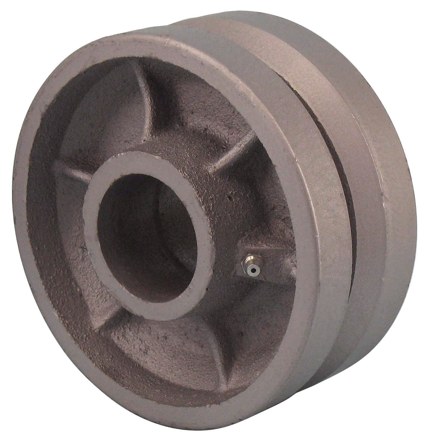 6 x 2.5 inch - Metal Track Caster - 2000 lb. Capacity