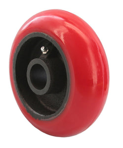 "4x2 Mold-on Urethane Crowned  with 3/4"" Bearing"